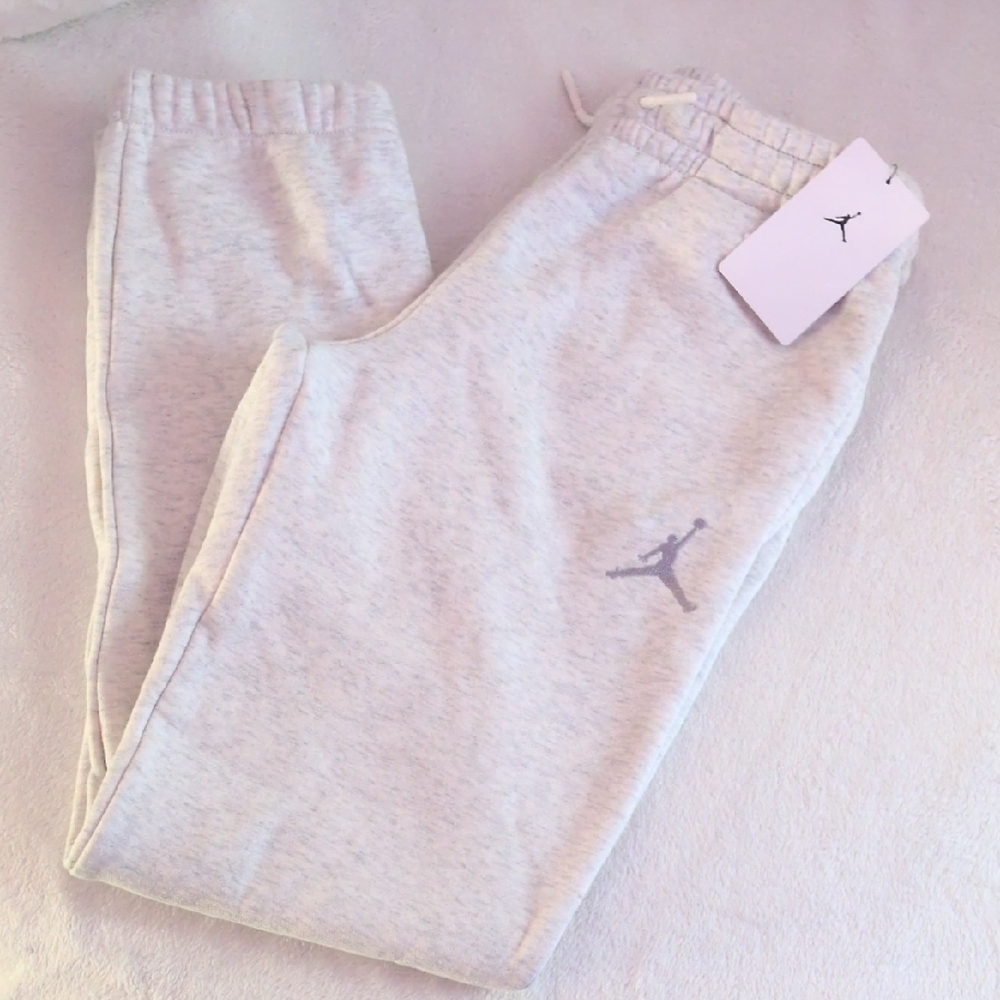 Light Gray Jordan Joggers